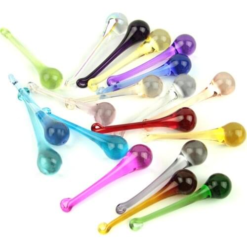16x60mm/20x80mm 10pcs Crystal Prism Raindrop Weddings Accessories Crystal Glass Lighting For Chandelier