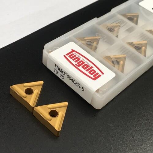100% Original 10PCS TNMG160408R S T9125 High Quality Carbide Inserts Turning Tool Metal CNC Machine Parts Tool For Steel Parts