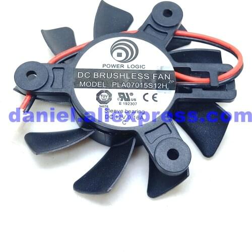 7015 industrial computer fan pla07015s12h 12V 7cm computer small mainframe display card motherboard fan