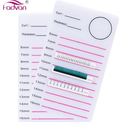 Acrylic Eyelash Board Eyelash-Tray Palette Eyelash Tray Strip Stand Individual Eyelash Extensions Hand Plate Lash Pallet Holder