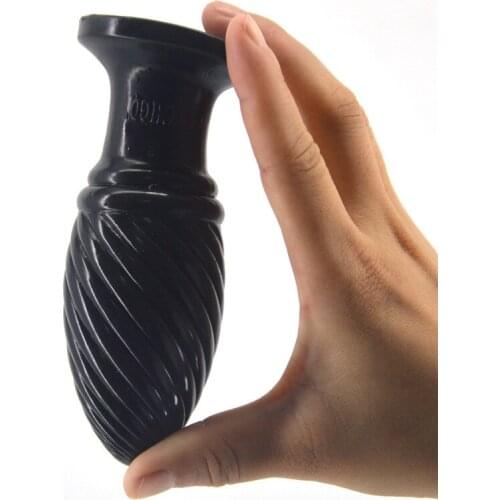 Extra Large Resin Anal Plug Soft Speculum Prostate Massager Butt Plug Enema Sex Toy Anal Dilator for Women and Men Sex Products