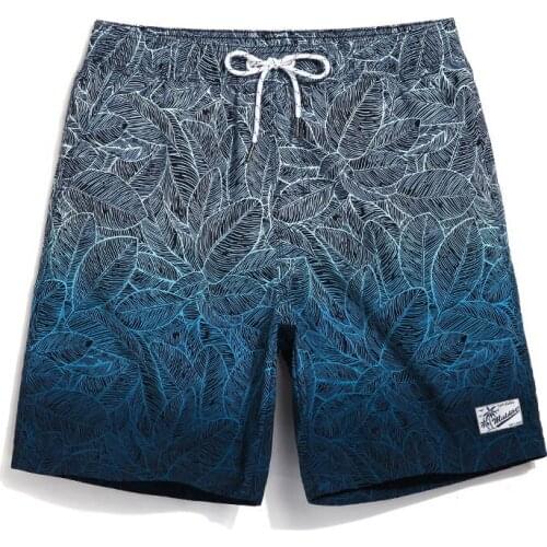 Quick-drying men beach shorts Swimwear Swimsuits Man boardshorts polyester Man new Trunks Bermuda Casual Trunks