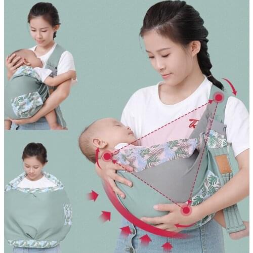 Baby Carrier 2021 New Breathable Baby Carrier Multifunctional Kids Front Hugging Back Type Horizontal Hugging Sling 0 - 36 Month