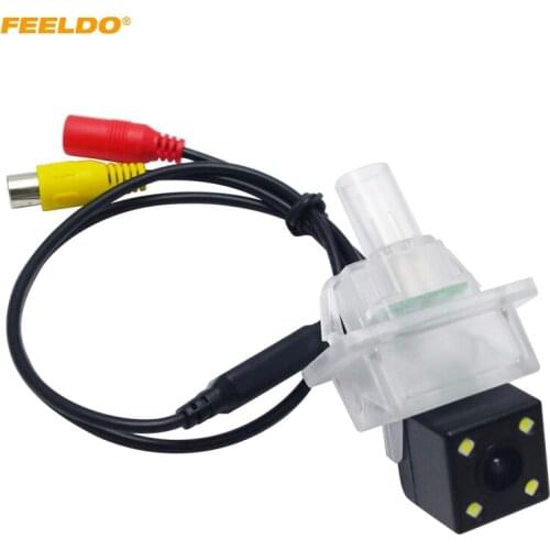 FEELDO 1PC Rear View Camera with 4LED For Benz E-Class B-Class C-Class S-Class GLK GLA Smart #FD-2630