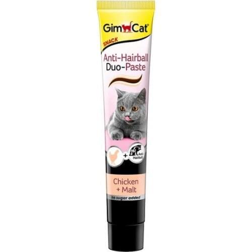 GimCat Anti-Hairball Duo Paste Chicken + Malt 50gr 400049079
