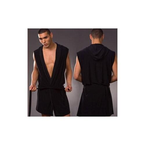 4 Colors New Sexy Mens Robes Yoga Tops Pajamas Men Sleep Clothes Homewear Sleepwear Home Pyjamas Bathrobe