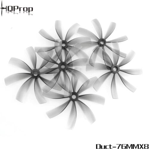 HQPROP 76MMX8 76mm 8-Blade PC Propeller for RC FPV Racing Freestyle 3inch Cinewhoop Ducted Drones Replacement DIY Parts