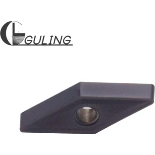 GULING 10PCS CNC blade VNMG160404-MS / MA stainless steel special 35 degree diamond 160408 lathe machine tool clamping grain