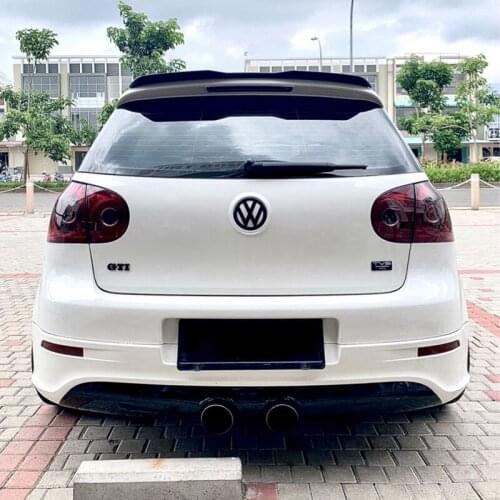 For Volkswagen GOLF MK6 GTI & R 2008 - 2012 Exquisite top Spoiler Wing Trunk Lip Boot Cover Car Styling
