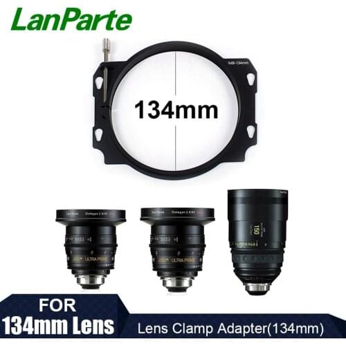 LanParte Matte Box Lens Clamp Adapter 134mm for Anamorphic Lens Master Premium Lens and Cine Camera DSLR Camera Accessories