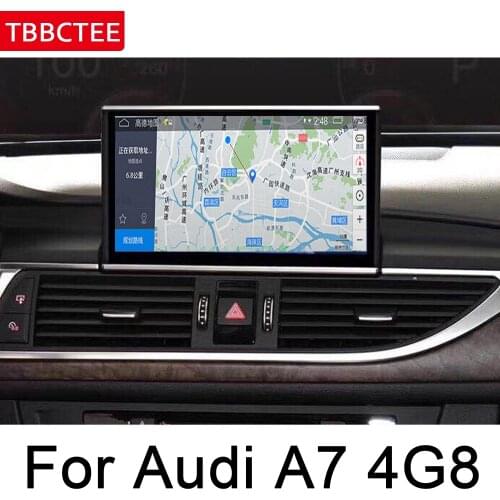 For Audi A7 4G 2010~2017 MMI 9" Android GPS Touch Screen Multimedia Player Stereo Autoradio navigation original style HD Screen