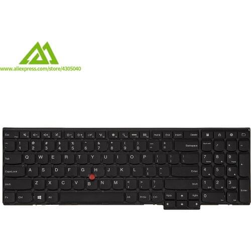 New Original US English Keyboard For Lenovo ThinkPad E531 E540 T540 T550 T560 No Backlit 04Y2652