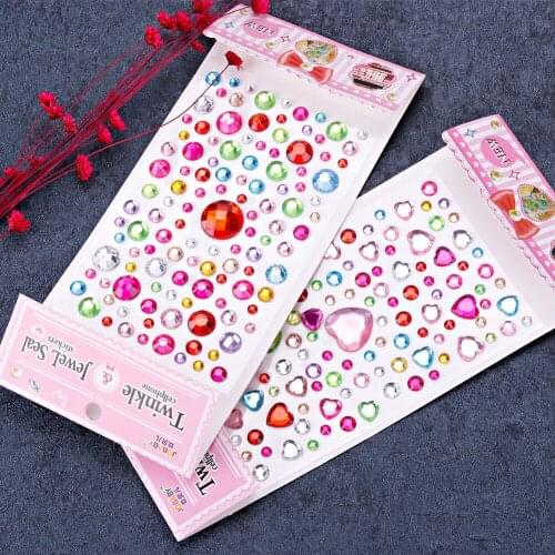 New Colorful Mobile Phone Decorative Stickers DIY Car Stickers Flash Beauty Festival Gift Decorative Sticker #260303