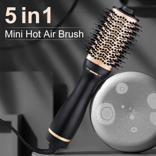 New Style Warm-Air Comb Multifunctional Electric Hairdryer Wet And Dry Dual Use Five-In-One Blowing Comb