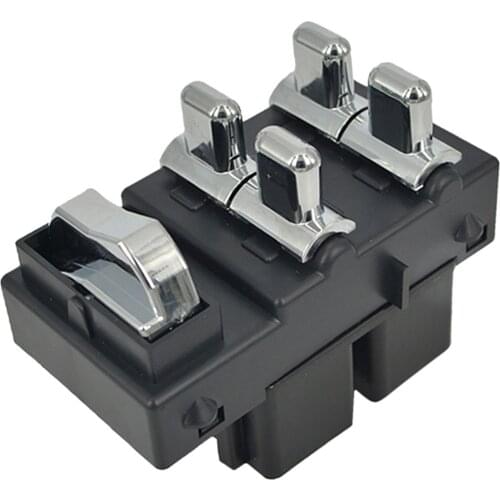 1pcs Window Switch Control Replacement Parts Black 90x48x65mm/3.54x1.89x2.56inch