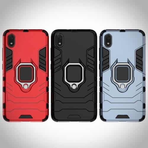 Shockproof Armor Case for Xiaomi Redmi 7A Redmi7A Redmi7 A Ring Stand Phone Back Cover for Xiomi Redmi 7A Redmi 7 A 5.45" Cover