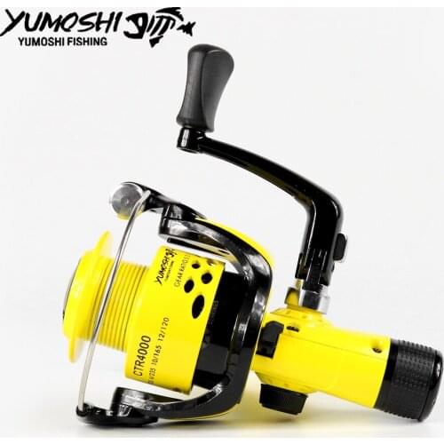 Fishing reel 2000-7000 series 12BB rear brake wheel collapsible left/right interchangeable arm spinning reel for pesca