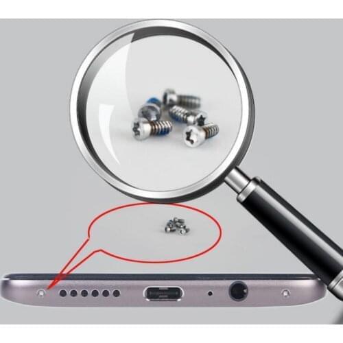 For Oneplus6 A6000 Oneplus 6T oneplus 6 Oneplus6T A6010 Screw Tail Bottom Charging Charge Dock Screws 2pcs/pair