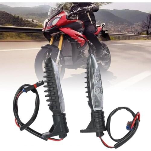 2Pcs Front Turn Signal Lights Bright Replacement Turn Signal Indicator Lamps for BMW S1000
