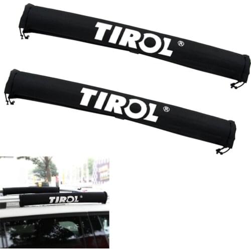 2pcs Universal Oxford Car Roof Rack Protector for Surfboard Racks 59cm