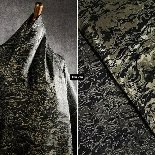 50*155cm Double sided Jacquard Clothing Fabric China wind Hanfu Cheongsam Restoring ancient ways Design Fabric DIY