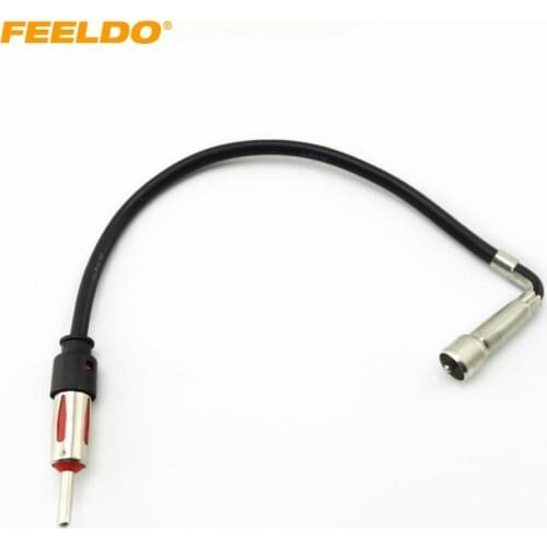 FEELDO 1PC Aftermarket Installation Car Radio Antenna Adapter Plug with Snap-Lock For Ford 1995-2003 #AM2250