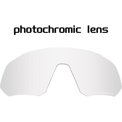 KE9408 Full Red Blue Green Polarized Lens Photochromic Replacement Lenses Cycling Bicycle Sun Glasses Eyewear frame Suitable