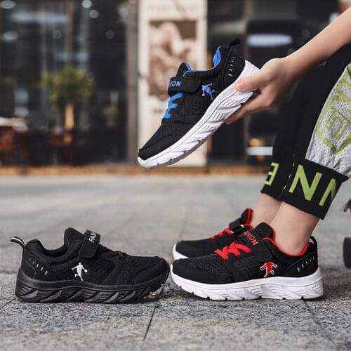 Fashion Kids Sneakers Boys Shoes 2021 Autumn Boys Girls School Running Sneaker Breathable Kids Sport Shoes Child Tenis Infantil