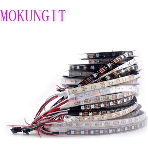 1m/5m WS2812B SK6812 30/60/74/96/144 pixels/m 2811ic Built-in 5050RGB individually addressable RGB LED Strip IP30/IP65/IP67 DC5V