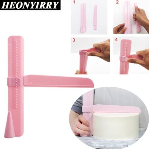 Adjustable kitchen Turning sugar Leveling device cake decorating tools DIY Food grade Plastic cake tool kitchen accessories