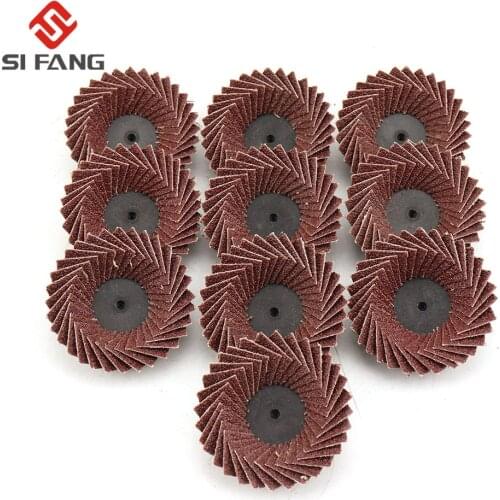 2inchs Type R Roloc Wheel 55mm Sanding Discs Grinding Wheels Grit 80 Blades Plastic Cap for Angle Grinder 2-12pcs