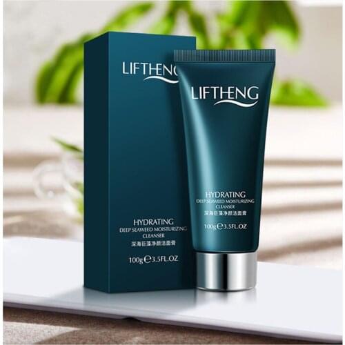 Face Washing Product Seaweed Anti Aging Facial Cleaner Deep Cleaning Moisturizing Ageless Nourishing Skin Care