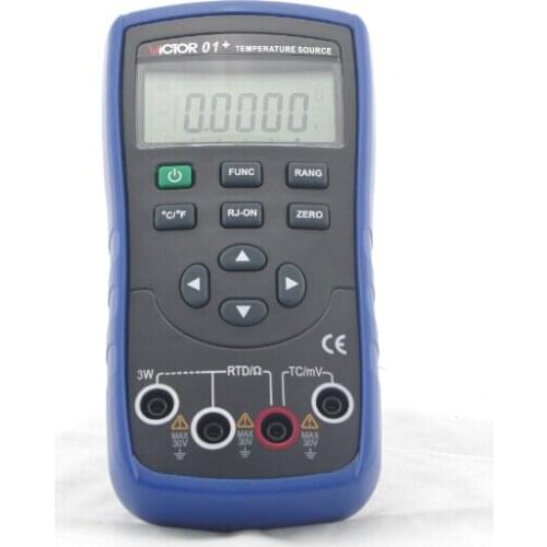 Temperature VC01+/Thermocouple VC02+/ RTD Thermal Resistance VC03+/Voltage/mA Current Voltage VC04+/ Loop Calibrator 05+ Source