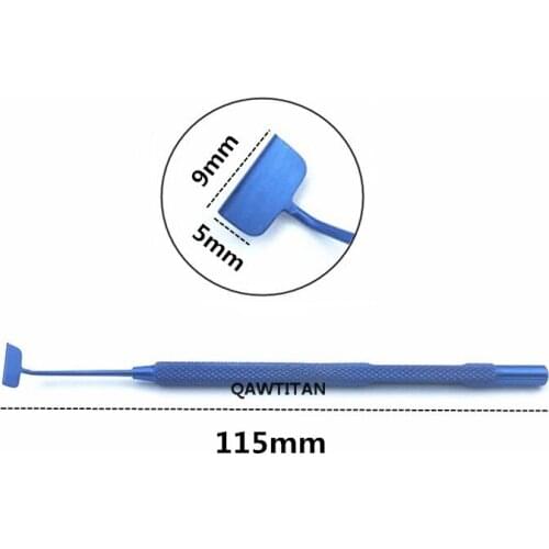 Titanium Buratto flap protector during Ophthalmic laser surgical instruments