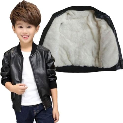 VYU Leather Jackets For Boys