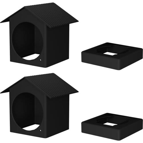 Protective Silicone Cover Compatible with Wyze Cam Outdoor Security Camera Silicone Skins Roof Shape Weather Resistant Full