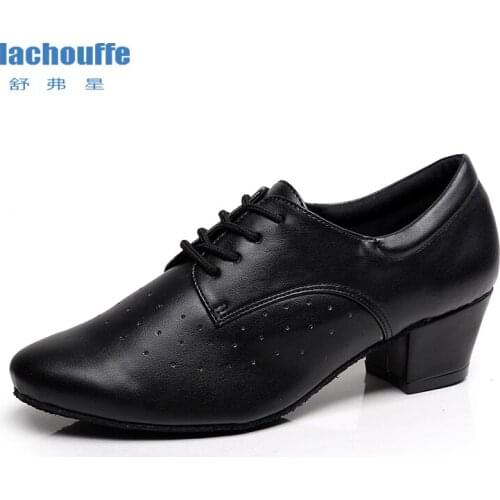 Women Colsed Toe Latin Dance Shoes Balck Sliver Gold Tango Ballroom Dancing Shoes For Girls Suqare Heel 3.5cm Slasa-dance-shoes