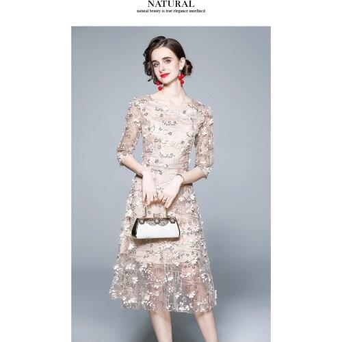 2021 modern cheongsam women short lace qipao chinese dress qi pao party vintage ao dai elegant dress high quality improve