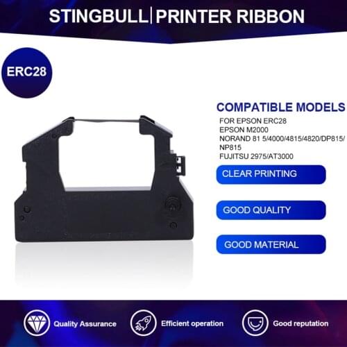 3.1M Black ERC28 Compatible Printer Ribbon For EPSON ERC28 M2000 NORAND 815 4000 4815 4820 DP815 NP815 For FUJITSU 2975 AT3000
