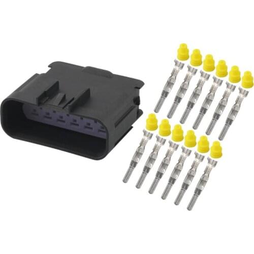 12 Pin Auto Waterproof Connector Electrical Automotive Plug Male For Car Cable Wiring Harness 15326915