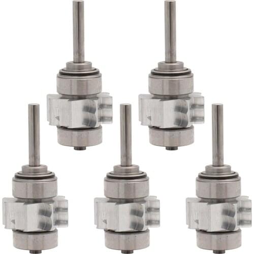 5pcs Rotor Cartridge for YUSENDENT Dental LED High Speed Handpiece CX207-F-SP Dental Air Turbine Original H15-SP Standard SU