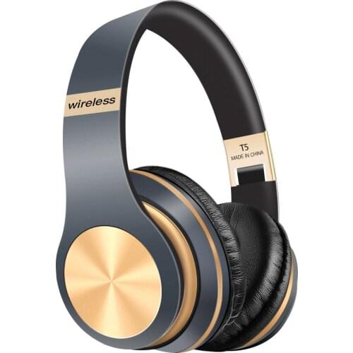 Wireless Headphones with Mic Bluetooth Headphone 5.0 3D Stereo Foldable Headset Wireless Earphone with TF card