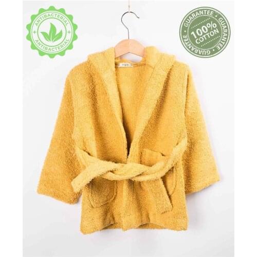 Baby Bathrobe 100 Cotton Child of Bathroom Cute Pretty Darling Melodious Gracious Adorable Nice Graceful Colourful Soft