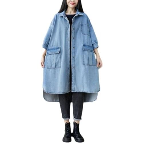 Женские синие куртки DTYNZ China At AliExpress