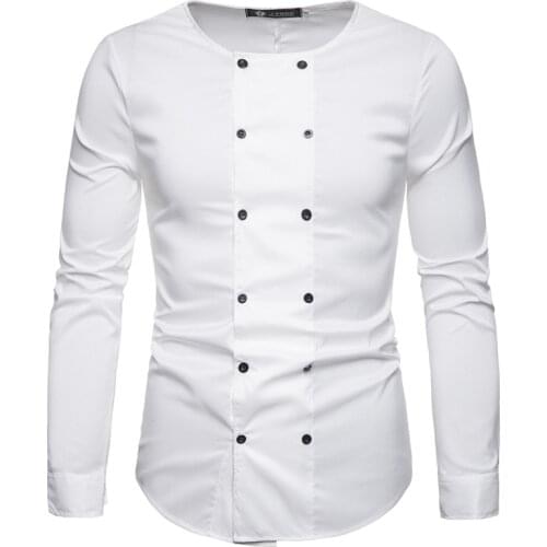 Euadimans Men's Slim Fit Shirts