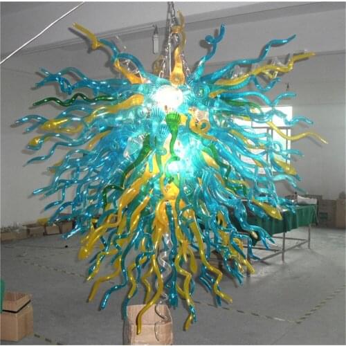 Artistic Home Lamps AC DC 100% Mouth Blown Borosilicate Glass Chandelier Light