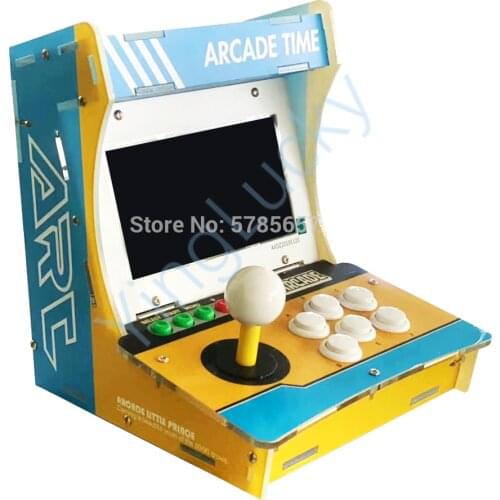 New 7 inch pandora box mini arcade game machine, 16GB memory supports massive classic games HD screen mini desktop arcade