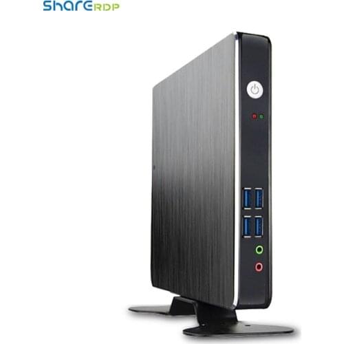 Mini gaming pc quad core i7 8th gen 8550u desktop computer with serial parallel port RS232 for industrial game office