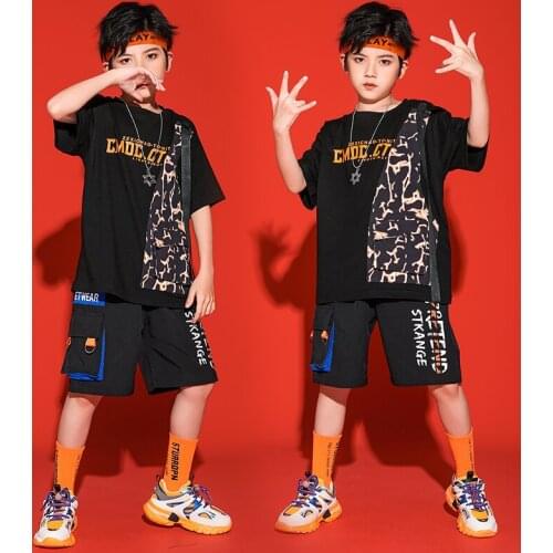 ChildrenS Day Stage Performance Costumes Boys Modern Street Dance Clothing Girls Hip Hop Jazz Dance Practice Clothes DWY5989