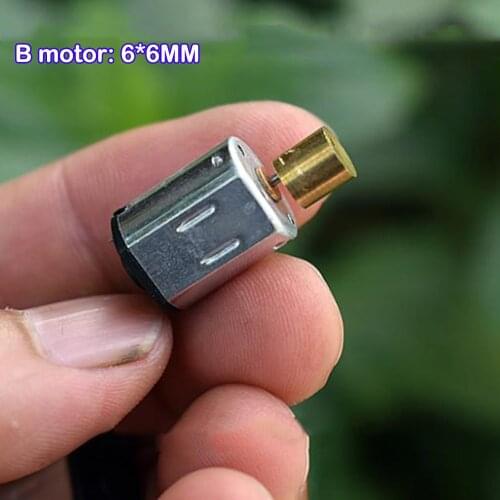 Mini N20 Vibration Motor with Copper Eccentric Vibration Head DC 6V-9V Large Force Strong Micro Small Vibrator DIY Massager Toys